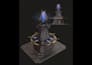 create hard surface low poly game ready assets and weapons